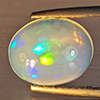 Natural Multi-Color Play Of Colour Opal Gemstone 2.03 Ct. Oval Cabochon Shape 11 x 9 Mm Natural Multi-Color Play Of Colour Opal Gemstone 2.03 Ct. Oval Cabochon Shape 11 x 9 Mm