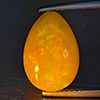Natural Multi Color Opal 2.60 Ct. Pear Cabochon Shape 14.3 x 10 Mm Gemstone from Ethiopia Natural Multi Color Opal 2.60 Ct. Pear Cabochon Shape 14.3 x 10 Mm Gemstone from Ethiopia