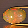 Natural Multi-Color Play Of Colour Opal Gemstone 3.12 Ct. Oval Cabochon Shape 14.8 x 9.7 Mm Natural Multi-Color Play Of Colour Opal Gemstone 3.12 Ct. Oval Cabochon Shape 14.8 x 9.7 Mm