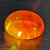 Natural Multi Color Opal 4.16 Ct. Oval Cabochon Shape 12.3 x 9.7 Mm Gemstone from Ethiopia Natural Multi Color Opal 4.16 Ct. Oval Cabochon Shape 12.3 x 9.7 Mm Gemstone from Ethiopia