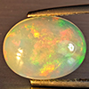 Natural Multi-Color Play Of Colour Opal Gemstone 2.58 Ct. Oval Cabochon Shape 13 x 10.2 Mm Natural Multi-Color Play Of Colour Opal Gemstone 2.58 Ct. Oval Cabochon Shape 13 x 10.2 Mm