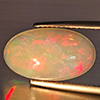 Natural Multi-Color Play Of Colour Opal Gemstone 4.41 Ct. Oval Cabochon Shape 16.4 x 9.5 Mm Natural Multi-Color Play Of Colour Opal Gemstone 4.41 Ct. Oval Cabochon Shape 16.4 x 9.5 Mm