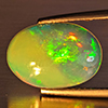 Natural Multi-Color Play Of Colour Opal Gemstone 1.91 Ct. Oval Cabochon Shape 14 x 9.8 Mm Natural Multi-Color Play Of Colour Opal Gemstone 1.91 Ct. Oval Cabochon Shape 14 x 9.8 Mm