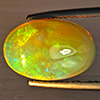 Natural Multi-Color Play Of Colour Opal Gemstone 2.21 Ct. Oval Cabochon Shape 11.7 x 8.1 Mm Natural Multi-Color Play Of Colour Opal Gemstone 2.21 Ct. Oval Cabochon Shape 11.7 x 8.1 Mm