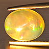 Natural Multi-Color Play Of Colour Opal Gemstone 2.72 Ct. Oval Cabochon Shape 11 x 9 Mm Natural Multi-Color Play Of Colour Opal Gemstone 2.72 Ct. Oval Cabochon Shape 11 x 9 Mm