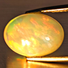 Natural Multi-Color Play Of Colour Opal Gemstone 3.19 Ct. Oval Cabochon Shape 12.8 x 9.6 Mm Natural Multi-Color Play Of Colour Opal Gemstone 3.19 Ct. Oval Cabochon Shape 12.8 x 9.6 Mm