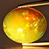 Natural Multi-Color Play Of Colour Opal Gemstone 3.80 Ct. Oval Cabochon Shape 13.8 x 11.4 Mm Natural Multi-Color Play Of Colour Opal Gemstone 3.80 Ct. Oval Cabochon Shape 13.8 x 11.4 Mm
