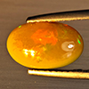 Natural Multi-Color Play Of Colour Opal Gemstone 2.24 Ct. Oval Cabochon Shape 11.3 x 7.3 Mm Natural Multi-Color Play Of Colour Opal Gemstone 2.24 Ct. Oval Cabochon Shape 11.3 x 7.3 Mm