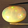 Natural Multi-Color Play Of Colour Opal Gemstone 2.02 Ct. Oval Cabochon Shape 11.6 x 8.1 Mm Natural Multi-Color Play Of Colour Opal Gemstone 2.02 Ct. Oval Cabochon Shape 11.6 x 8.1 Mm