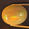 Natural Multi-Color Play Of Colour Opal Gemstone 2.75 Ct. Oval Cabochon Shape 12.3 x 10 Mm Natural Multi-Color Play Of Colour Opal Gemstone 2.75 Ct. Oval Cabochon Shape 12.3 x 10 Mm
