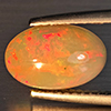 Natural Multi-Color Play Of Colour Opal Gemstone 1.34 Ct. Oval Cabochon Shape 11 x 7.3 Mm Natural Multi-Color Play Of Colour Opal Gemstone 1.34 Ct. Oval Cabochon Shape 11 x 7.3 Mm