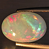 Natural Multi-Color Play Of Colour Opal Gemstone 1.74 Ct. Oval Cabochon Shape 11.7 x 8.1 Mm Natural Multi-Color Play Of Colour Opal Gemstone 1.74 Ct. Oval Cabochon Shape 11.7 x 8.1 Mm