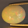 Natural Multi-Color Play Of Colour Opal Gemstone 2.10 Ct. Oval Cabochon Shape 11.2 x 9 Mm Natural Multi-Color Play Of Colour Opal Gemstone 2.10 Ct. Oval Cabochon Shape 11.2 x 9 Mm