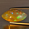 Natural Multi-Color Play Of Colour Opal Gemstone 2.50 Ct. Marquise Cabochon Shape 16.4 x 8.4 Mm Natural Multi-Color Play Of Colour Opal Gemstone 2.50 Ct. Marquise Cabochon Shape 16.4 x 8.4 Mm
