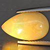 Natural Multi-Color Play Of Colour Opal Gemstone 2.96 Ct. Pear Cabochon Shape 14.8 x 9 Mm Natural Multi-Color Play Of Colour Opal Gemstone 2.96 Ct. Pear Cabochon Shape 14.8 x 9 Mm