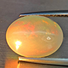 Natural Multi-Color Play Of Colour Opal Gemstone 1.69 Ct. Oval Cabochon Shape 11.6 x 8 Mm. Natural Multi-Color Play Of Colour Opal Gemstone 1.69 Ct. Oval Cabochon Shape 11.6 x 8 Mm.