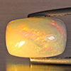 Natural Multi-Color Play Of Colour Opal Gemstone 2.10 Ct. Octagon Cabochon Shape 11.4 x 7.5 Mm Natural Multi-Color Play Of Colour Opal Gemstone 2.10 Ct. Octagon Cabochon Shape 11.4 x 7.5 Mm