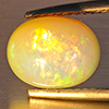 Natural Multi-Color Play Of Colour Opal Gemstone 2.26 Ct. Oval Cabochon Shape 12.2 x 9 Mm Natural Multi-Color Play Of Colour Opal Gemstone 2.26 Ct. Oval Cabochon Shape 12.2 x 9 Mm
