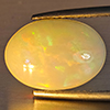 Natural Multi-Color Play Of Colour Opal Gemstone 2.85 Ct. Oval Cabochon Shape 14 x 10 Mm Natural Multi-Color Play Of Colour Opal Gemstone 2.85 Ct. Oval Cabochon Shape 14 x 10 Mm