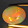 Natural Multi-Color Play Of Colour Opal Gemstone 1.72 Ct. Oval Cabochon Shape 10 x 7.8 Mm Natural Multi-Color Play Of Colour Opal Gemstone 1.72 Ct. Oval Cabochon Shape 10 x 7.8 Mm