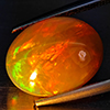 Natural Multi Color Opal 3.33 Ct. Oval Cabochon Shape 13.5 x 10.7 Mm Gemstone from Ethiopia Natural Multi Color Opal 3.33 Ct. Oval Cabochon Shape 13.5 x 10.7 Mm Gemstone from Ethiopia