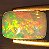 Natural Multi-Color Play Of Colour Opal Gemstone 1.87 Ct. Octagon Cabochon Shape 10.5 x 7 Mm Natural Multi-Color Play Of Colour Opal Gemstone 1.87 Ct. Octagon Cabochon Shape 10.5 x 7 Mm