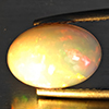 Natural Multi-Color Play Of Colour Opal Gemstone 1.86 Ct. Oval Cabochon Shape 11.6 x 8.1Mm. Natural Multi-Color Play Of Colour Opal Gemstone 1.86 Ct. Oval Cabochon Shape 11.6 x 8.1Mm.