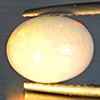 Natural Multi-Color Play Of Colour Opal Gemstone 2.33 Ct. Oval Cabochon Shape 10.2 x 7.8 Mm Natural Multi-Color Play Of Colour Opal Gemstone 2.33 Ct. Oval Cabochon Shape 10.2 x 7.8 Mm