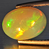 Natural Multi-Color Play Of Colour Opal Gemstone 1.82 Ct. Oval Cabochon Shape 11 x 8.3 Mm. Natural Multi-Color Play Of Colour Opal Gemstone 1.82 Ct. Oval Cabochon Shape 11 x 8.3 Mm.