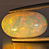 Natural Multi-Color Play Of Colour Opal Gemstone 1.98 Ct. Oval Cabochon Shape 12.8 x 8.5 Mm Natural Multi-Color Play Of Colour Opal Gemstone 1.98 Ct. Oval Cabochon Shape 12.8 x 8.5 Mm