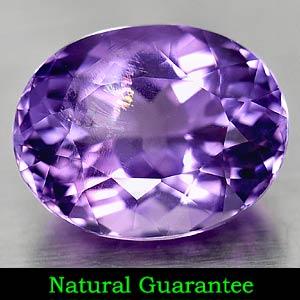 6.76 Ct. Oval Natural Purple Amethyst Unheated Gems