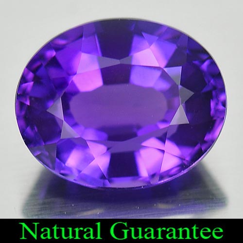 2.53 Ct. Clean Oval Shape Natural Gemstone Violet Amethyst Unheated
