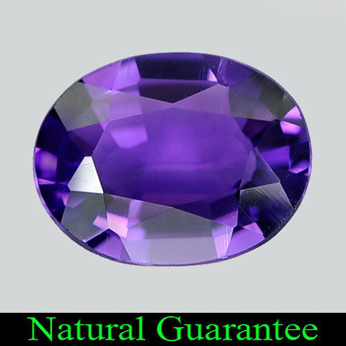 1.38 Ct. Clean Charming Oval Natural Gem Purple Amethyst Unheated