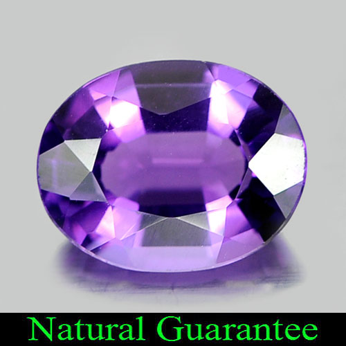 1.79 Ct. Clean Good Natural Gem Purple Amethyst Oval Shape