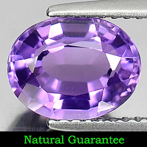 1.94 Ct. Clean Beauteous Oval Natural Gem Purple Amethyst Unheated