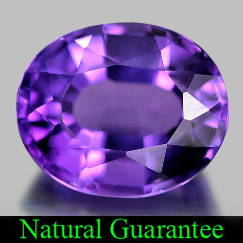 2.61 Ct. Clean Nice Natural Gem Purple Amethyst Oval Shape