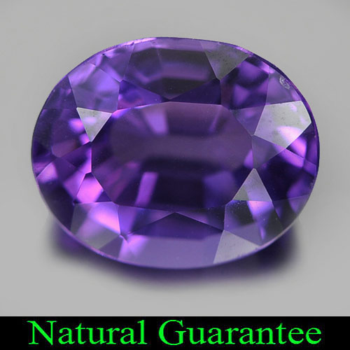 2.43 Ct. Clean Natural Unheated Amethyst Purple Oval Shape
