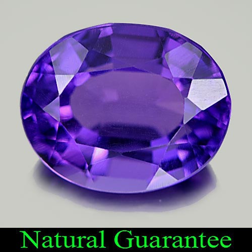 2.50 Ct. Clean Natural Gemstone Purple Amethyst Oval Shape