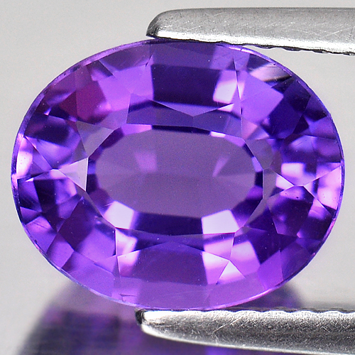 2.56 Ct. Clean Gemstone Natural Purple Amethyst Oval Shape