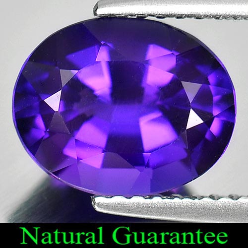 2.14 Ct. Clean Oval Shape Natural Gem Purple Amethyst