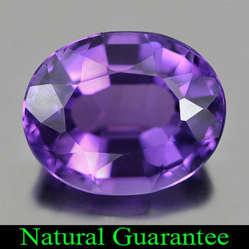 2.44 Ct. Clean Natural Gemstone Purple Amethyst Oval Shape