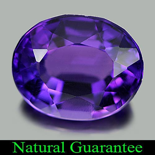 2.54 Ct. Clean Oval Shape Natural Amethyst Purple Unheated