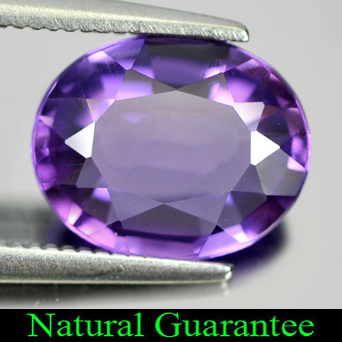 2.04 Ct. Clean Natural Amethyst Purple Oval Shape Unheated