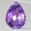 Purple Amethyst 8.08 Ct. Clean Pear 15.3 x 11.1 Mm. Natural Gemstone Unheated
