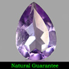 1.60 Ct. Pear Natural Purple Amethyst Unheated Brazil