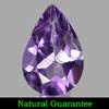 Winsome 1.39 Ct. Natural Purple Amethyst Pear Shape Unheated From Brazil