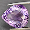 Natural Purple Amethyst Gemstones 14.75 Ct. Pear Shape 17 x 15 Mm. Natural Purple Amethyst Gemstones 14.75 Ct. Pear Shape 17 x 15 Mm.