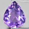 Purple Amethyst 7.24 Ct. VVS Pear 14.9 x 12.1 x 8 Mm. Natural Gemstone Unheated