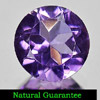 2.32 Ct. Round Shape Natural Purple Amethyst  Brazil