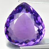 Purple Amethyst 13.85 Ct. Pear Shape 19.1 x 17.6 Mm. Natural Gemstone Unheated